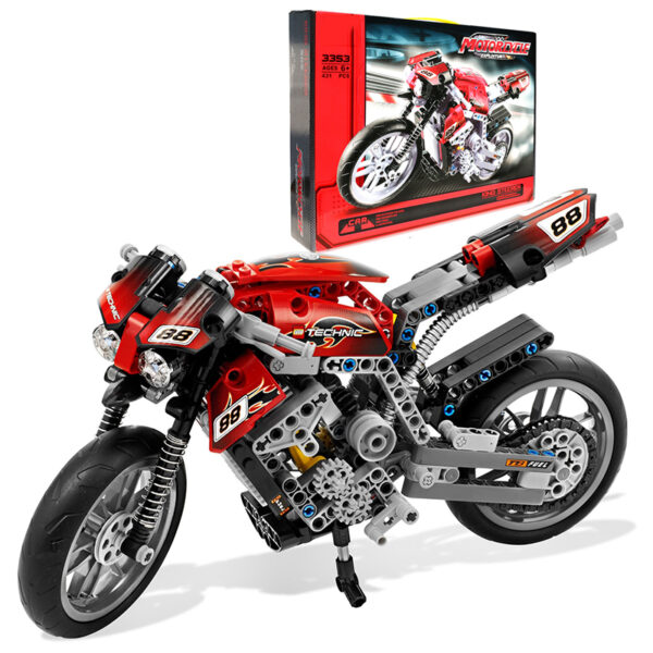 Technic Motorbike (Decool 3353) - Image 5