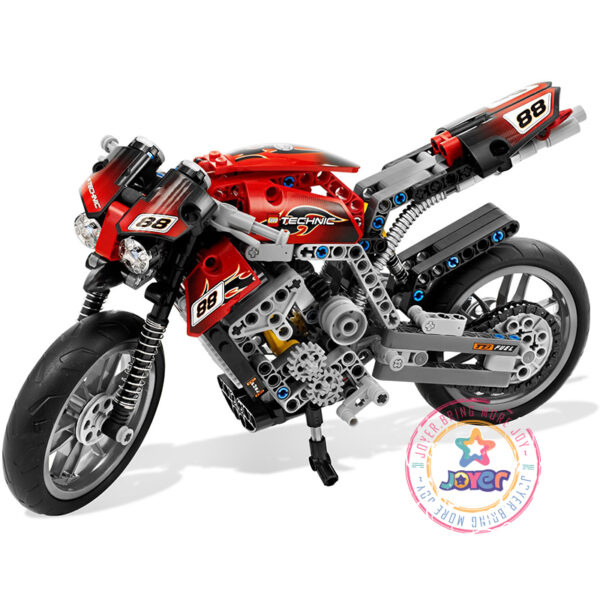 Technic Motorbike (Decool 3353) - Image 4