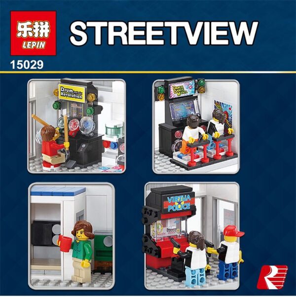 Streetview Arcade (Lepin 15026) - Image 4