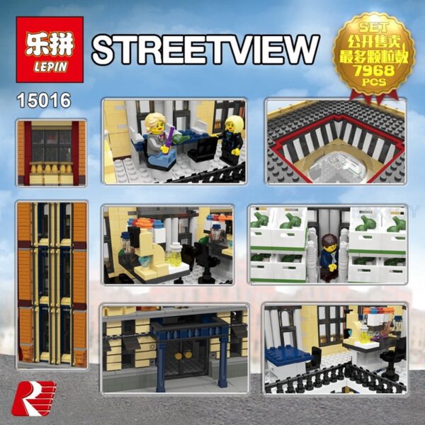 Apple Square University Modular Building (Lepin 15016) - Image 5