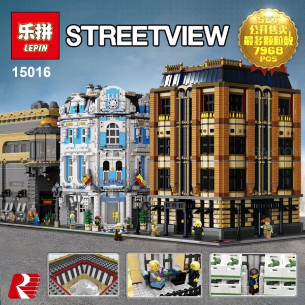 Apple Square University Modular Building (Lepin 15016) - Image 6