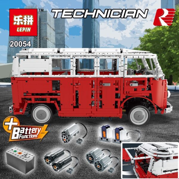 Lepin 20054 Technician Classic Volkswagen Camper - Image 3