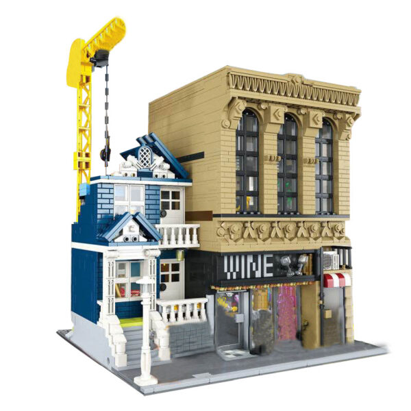 Creator Modular Wine Bar and Construction Site Building (LEPIN 15035)