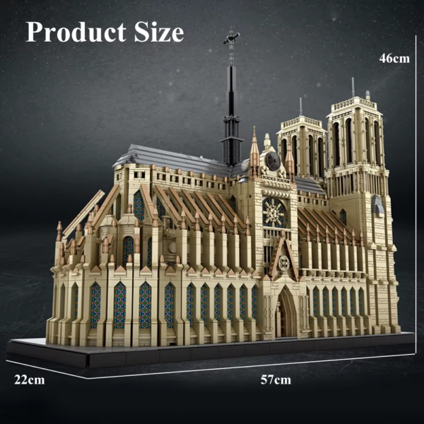 Reobrix Cathedral of Notre Dame Brick Building Set (No. 66016) - Image 3