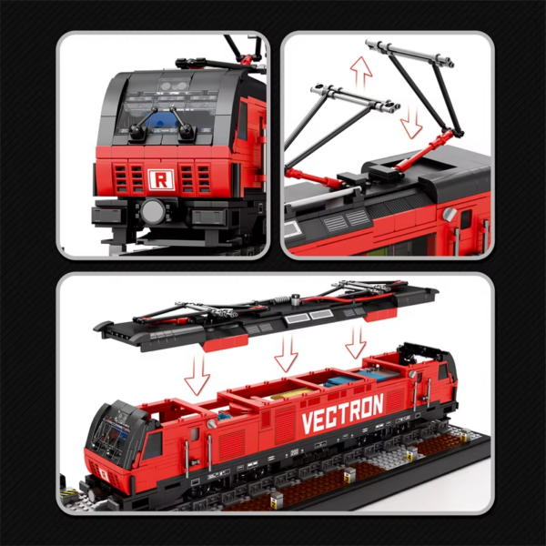 Vectron Brick Building Construction Car Set (Reobrix No. 66019) - Image 4