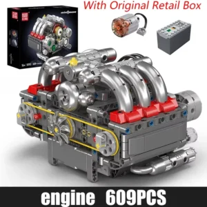 Mould King 10193 Horizontal Opposed Boxer Engine Model