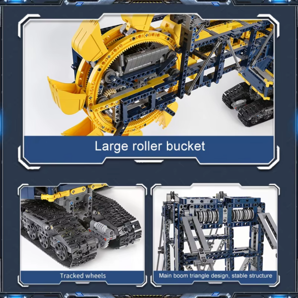 Mould King 17006 Project Excavator Brick Building Construction Set - Image 3