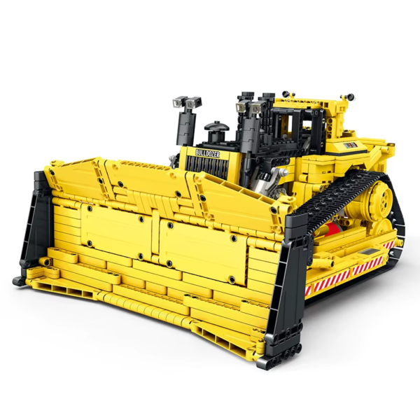 Reobrix Mechanical D11 Bulldozer Brick Building Set - Image 5