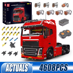 Mould King 19015 FH16 Pneumatic Tractor Brick Building Set