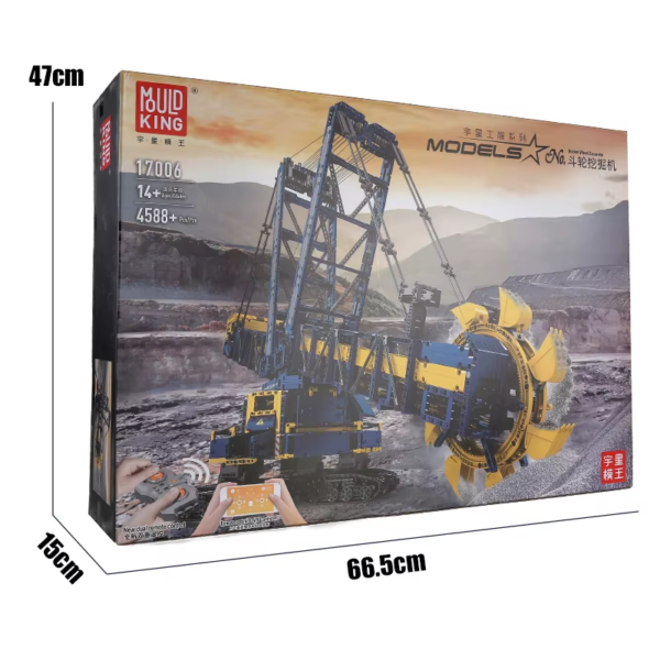 Mould King 17006 Project Excavator Brick Building Construction Set - Image 5