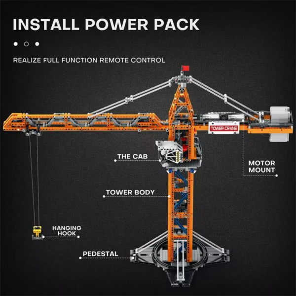 Reobrix Mechanical Tower Crane (NO.22013) - Image 2