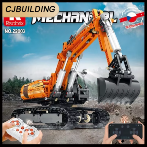 CJ Building Reobrix Mechanical Excavator Set (No. 22003)