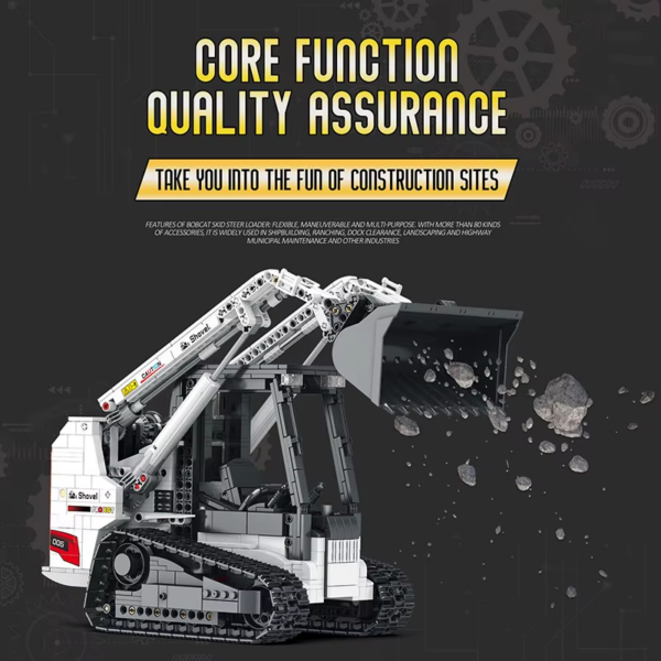 Reobrix Mechanical Bobcat Skid Steer Loader (NO. 22004) - Image 3
