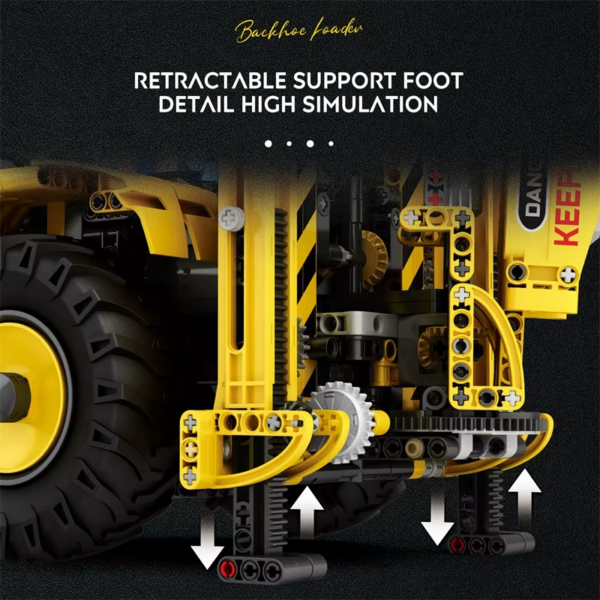 Reobrix Mechanical Backhoe Loader (NO. 22018) - Image 3